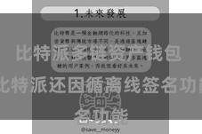 比特派多链资产钱包 比特派还因循离线签名功能