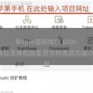 Bitpie国际钱包 Bitpie钱包支持的加密货币种类及功能介绍