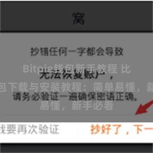 Bitpie钱包新手教程 比特派钱包下载与安装教程：简单易懂，新手必看