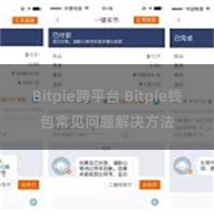 Bitpie跨平台 Bitpie钱包常见问题解决方法