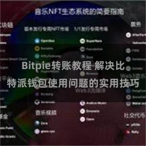 Bitpie转账教程 解决比特派钱包使用问题的实用技巧