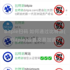 Bitpie扫码 如何通过比特派(Bitpie)设置交易加速？