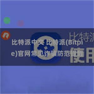 比特派中文 比特派(Bitpie)官网常见诈骗防范提醒