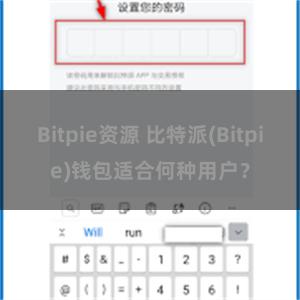 Bitpie资源 比特派(Bitpie)钱包适合何种用户？