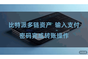 比特派多链资产  输入支付密码完成转账操作