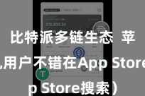 比特派多链生态  苹果手机用户不错在App Store搜索）